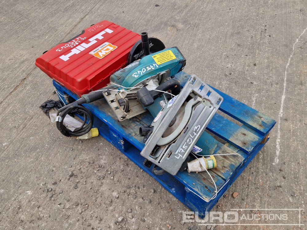Makkta 110Volt Circular Saw (2 of), Makita GA9020 110Volt Angle Grinder, Hilti TE 300 110Volt Hammer Drill - معدات البناء: صور 3 Makkta 110Volt Circular Saw (2 of), Makita GA9020 110Volt Angle Grinder, Hilti TE 300 110Volt Hammer Drill - معدات البناء: صور 3