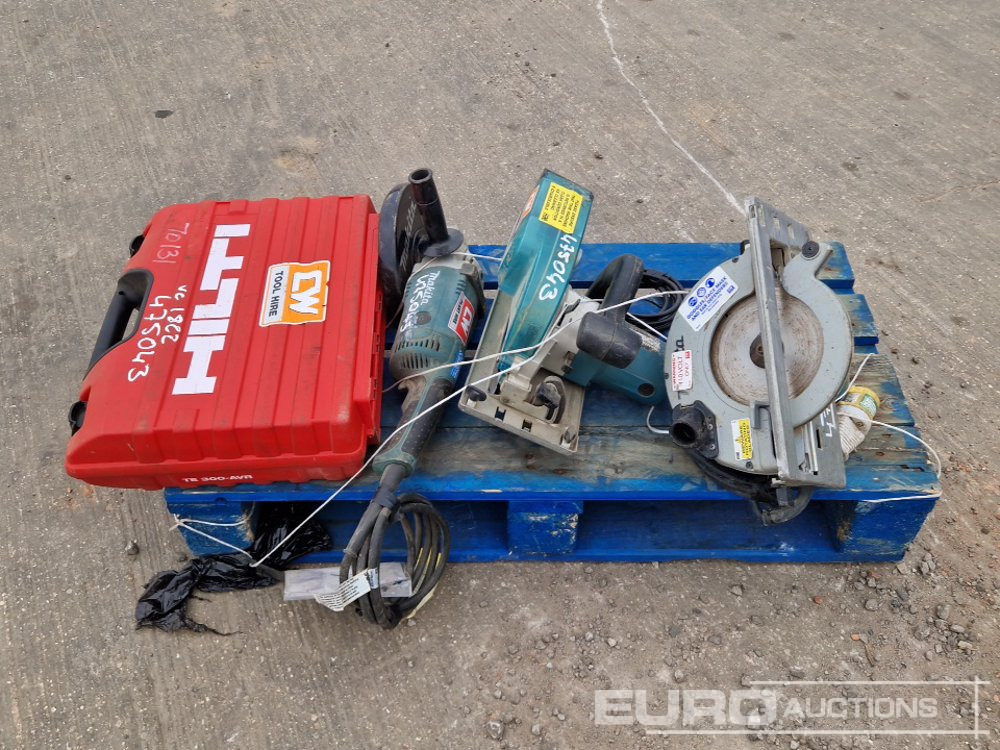 Makkta 110Volt Circular Saw (2 of), Makita GA9020 110Volt Angle Grinder, Hilti TE 300 110Volt Hammer Drill - معدات البناء: صور 2 Makkta 110Volt Circular Saw (2 of), Makita GA9020 110Volt Angle Grinder, Hilti TE 300 110Volt Hammer Drill - معدات البناء: صور 2
