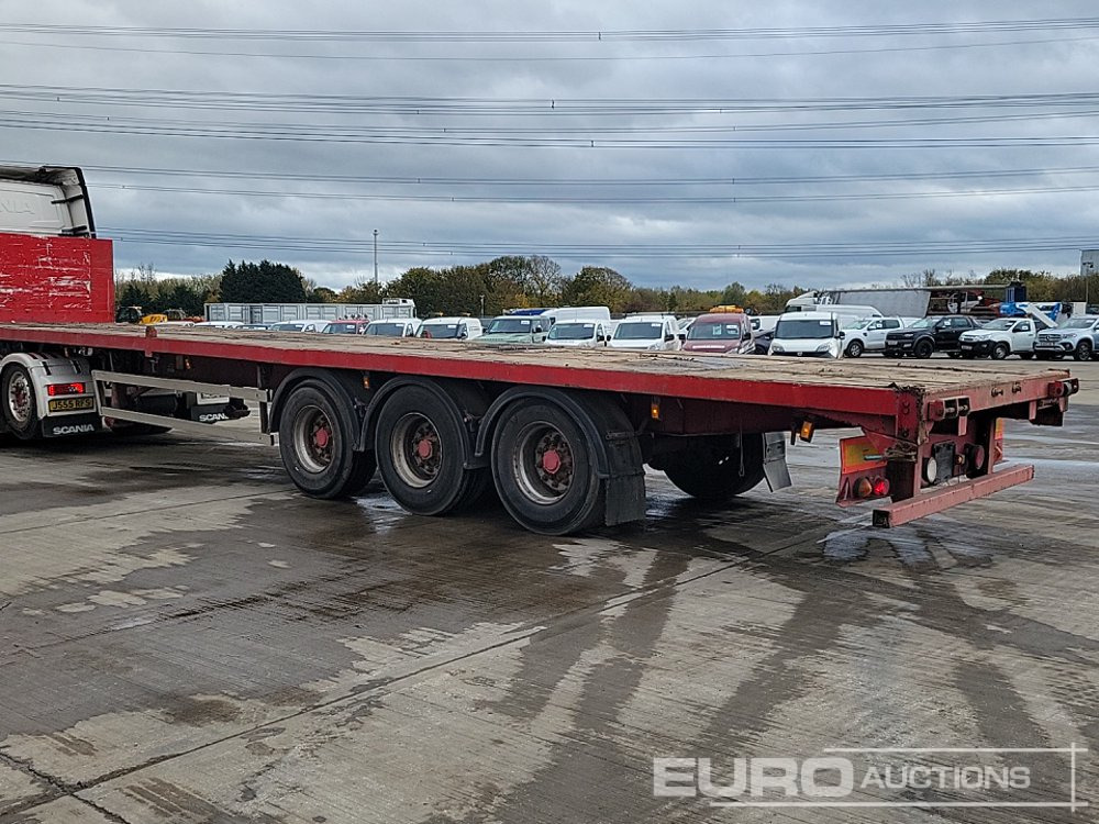 Montracon Tri Axle Flat Bed Trailer - نصف مقطورة مسطحة: صور 3 Montracon Tri Axle Flat Bed Trailer - نصف مقطورة مسطحة: صور 3