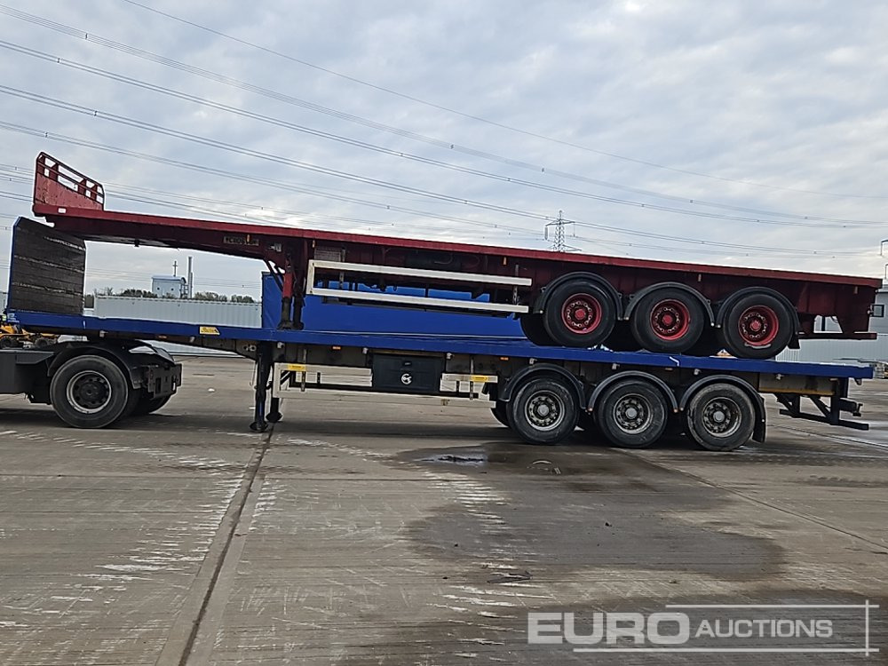 Montracon Tri Axle Flat Bed Trailer - نصف مقطورة مسطحة: صور 2 Montracon Tri Axle Flat Bed Trailer - نصف مقطورة مسطحة: صور 2
