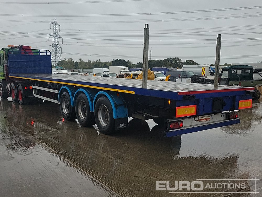Montracon Tri Axle Flatbed Trailer - نصف مقطورة مسطحة: صور 3 Montracon Tri Axle Flatbed Trailer - نصف مقطورة مسطحة: صور 3