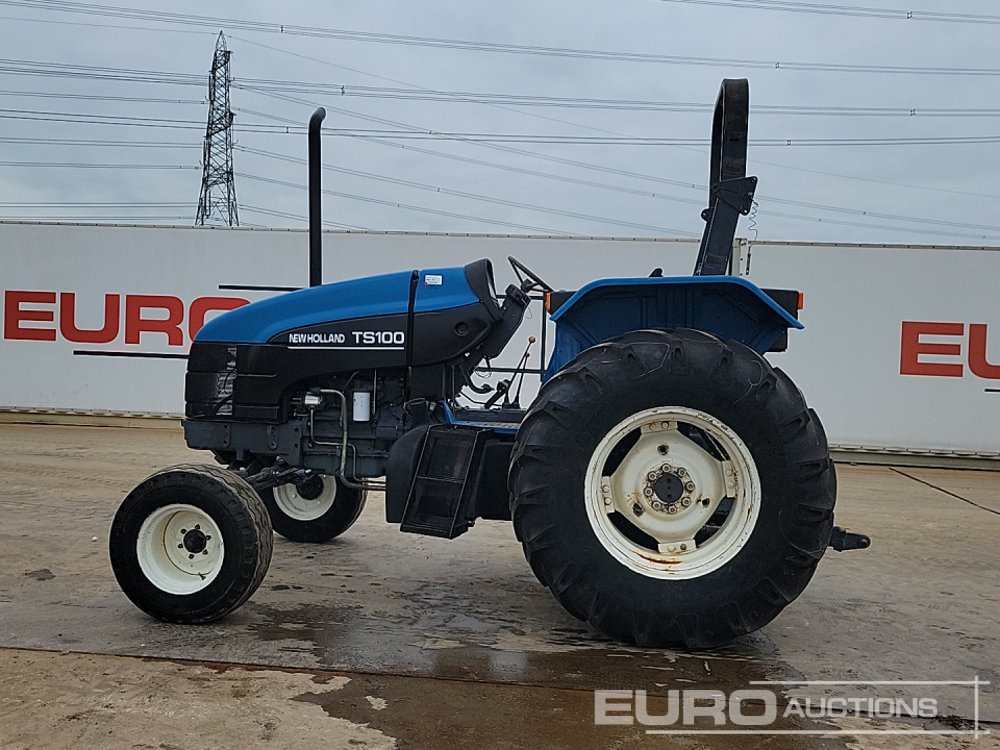 New Holland TS100 - جرار: صور 2 New Holland TS100 - جرار: صور 2
