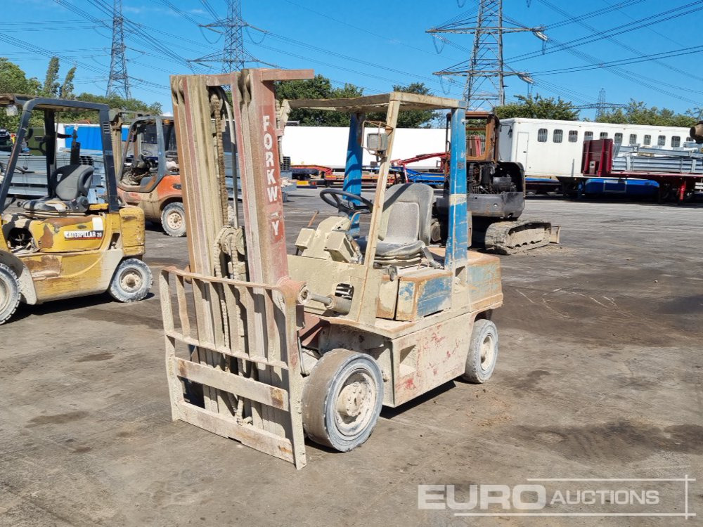 Nissan EH02A25U - رافعة شوكية ديزل: صور 1 Nissan EH02A25U - رافعة شوكية ديزل: صور 1