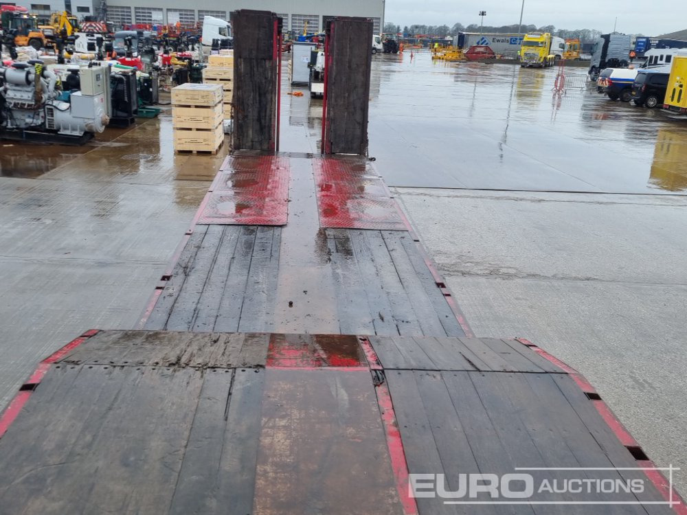 عربة مسطحة منخفضة نصف مقطورة Nooteboom 0SD4803: صور 24