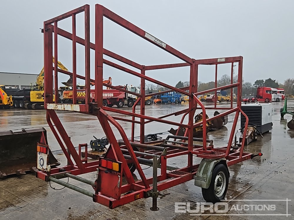 Pipe To Site Trailers Single Axle Cable Reel Trailer - مقطورة لنقل المعدات: صور 5 Pipe To Site Trailers Single Axle Cable Reel Trailer - مقطورة لنقل المعدات: صور 5