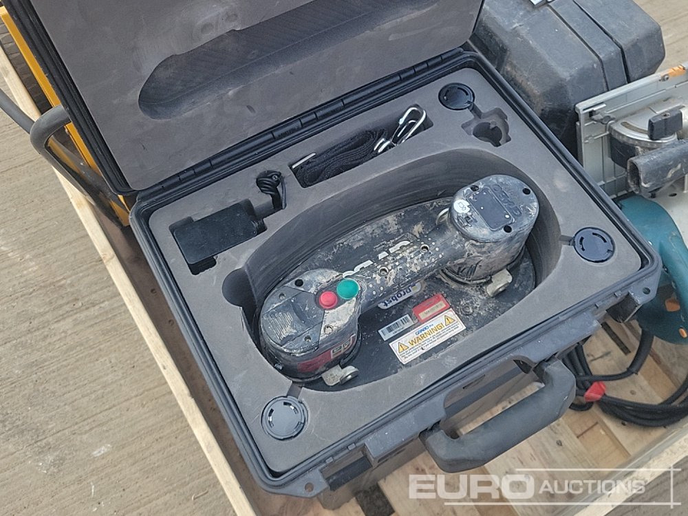 معدات البناء Probst FXAH120 Cordless Vacuum Lift (3 of), Makita 110 Volt Circular Saw, Makita Cordless Resipricating Saw, 415 Volt Masters Space Heater, 110 Volt Milwaukee Hammer Drill: صور 12
