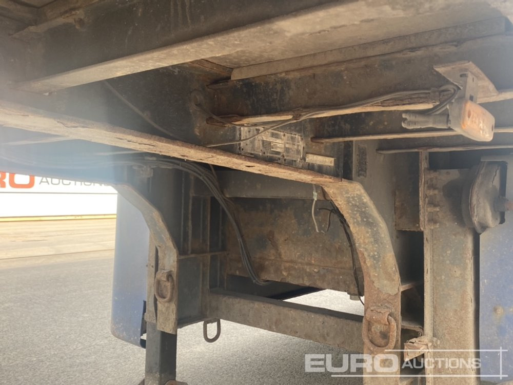 بصندوق مغلق نصف مقطورة SDC 45' Tri Axle Double Deck Trailer, BPW Axles: صور 16