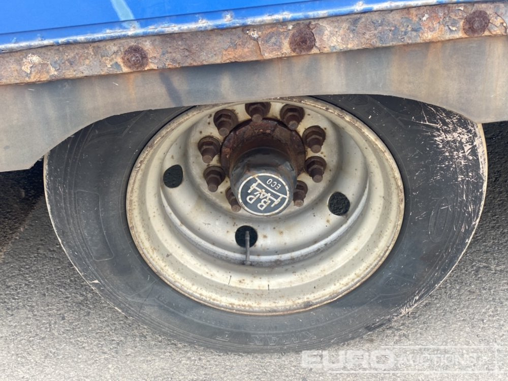 بصندوق مغلق نصف مقطورة SDC 45' Tri Axle Double Deck Trailer, BPW Axles: صور 14