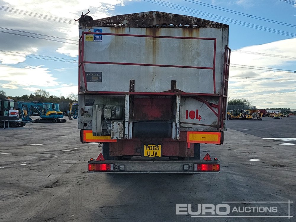 SDC Trailer Tri Axle Bulk Tipping Trailer, Easy Sheet - بصندوق مغلق نصف مقطورة: صور 4 SDC Trailer Tri Axle Bulk Tipping Trailer, Easy Sheet - بصندوق مغلق نصف مقطورة: صور 4