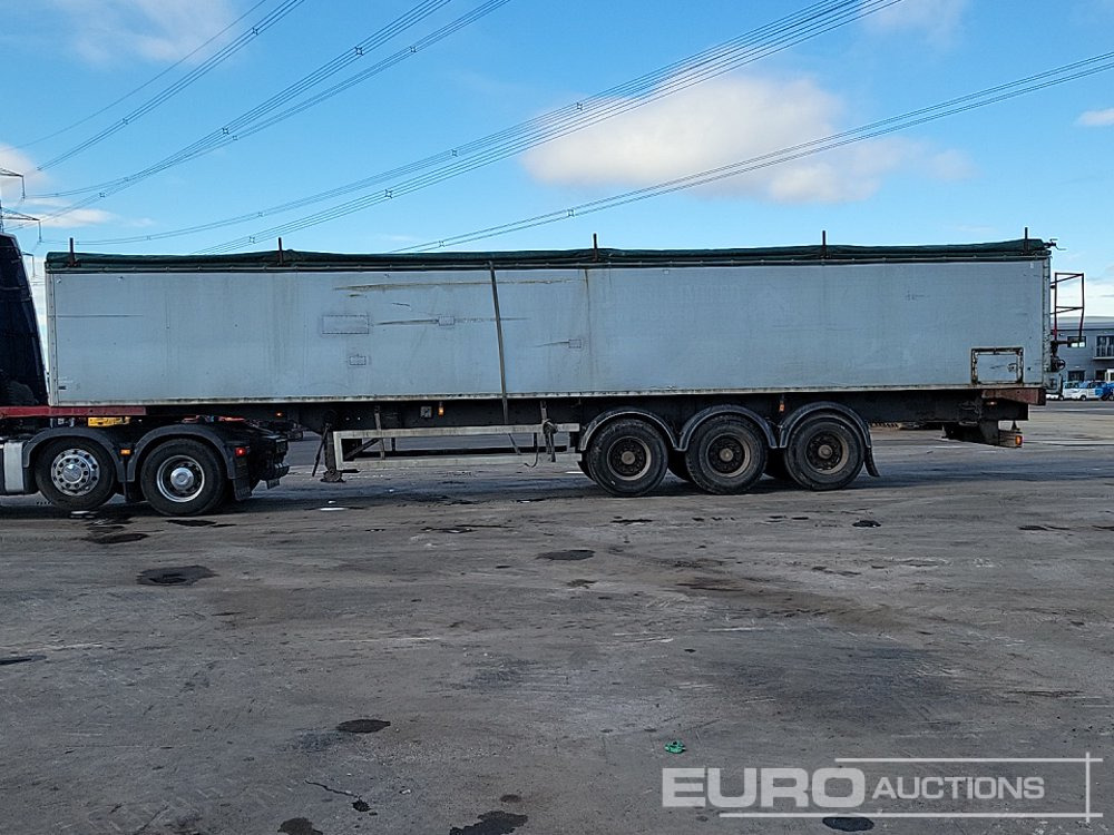 SDC Trailer Tri Axle Bulk Tipping Trailer, Easy Sheet - بصندوق مغلق نصف مقطورة: صور 2 SDC Trailer Tri Axle Bulk Tipping Trailer, Easy Sheet - بصندوق مغلق نصف مقطورة: صور 2