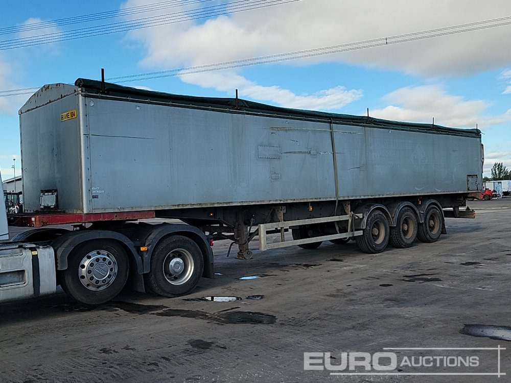 SDC Trailer Tri Axle Bulk Tipping Trailer, Easy Sheet - بصندوق مغلق نصف مقطورة: صور 1 SDC Trailer Tri Axle Bulk Tipping Trailer, Easy Sheet - بصندوق مغلق نصف مقطورة: صور 1