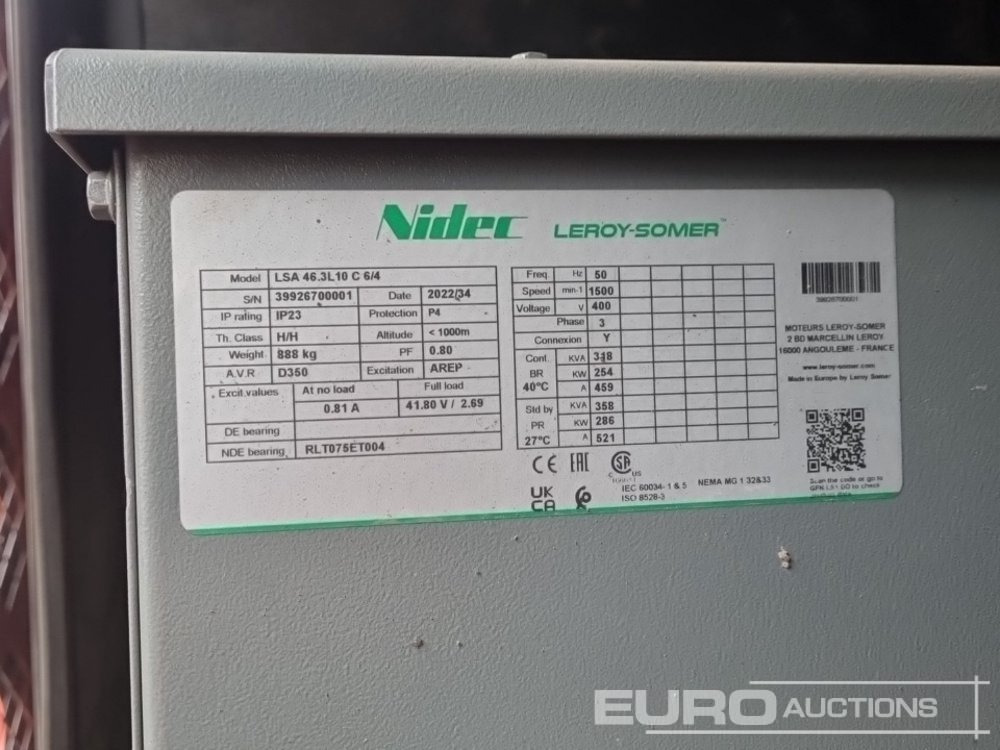 مجموعة المولدات SDMO R330: صور 14