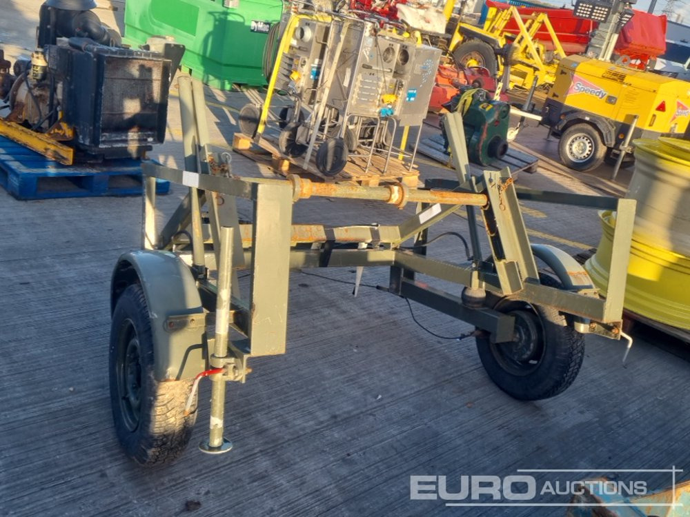 SEB Single Axle Cable Reel Trailer - مقطورة لنقل المعدات: صور 3 SEB Single Axle Cable Reel Trailer - مقطورة لنقل المعدات: صور 3