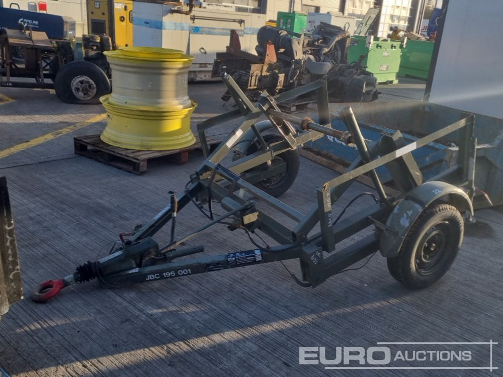 SEB Single Axle Cable Reel Trailer - مقطورة لنقل المعدات: صور 1 SEB Single Axle Cable Reel Trailer - مقطورة لنقل المعدات: صور 1