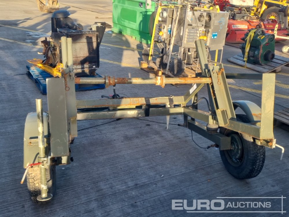 SEB Single Axle Cable Reel Trailer - مقطورة لنقل المعدات: صور 4 SEB Single Axle Cable Reel Trailer - مقطورة لنقل المعدات: صور 4