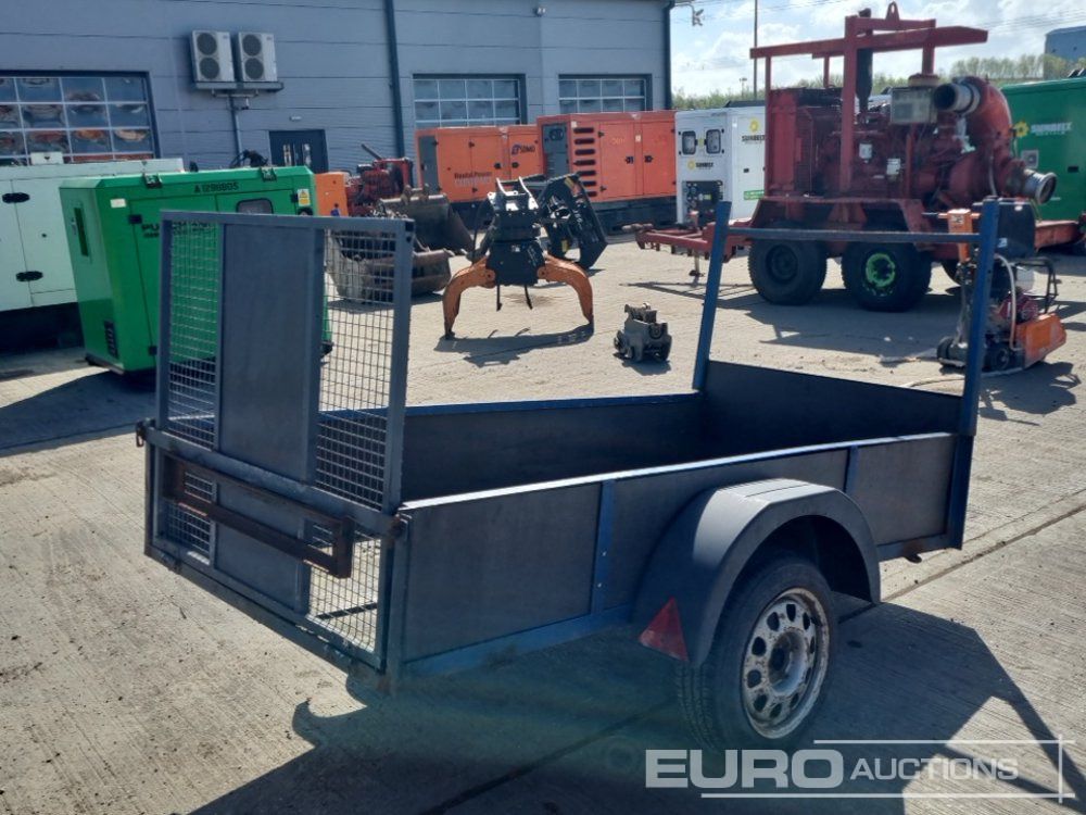 Single Axle Plant Trailer, Ramp - مقطورة لنقل المعدات: صور 5 Single Axle Plant Trailer, Ramp - مقطورة لنقل المعدات: صور 5