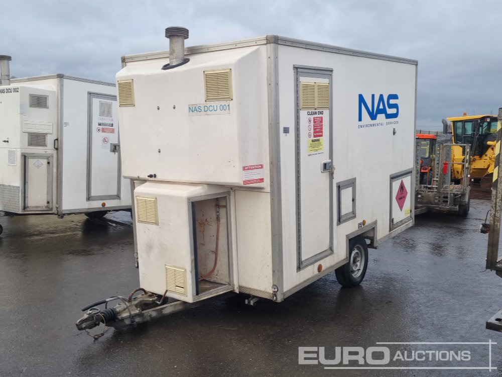 Thermac Single Axle Decontamination Unit, Self Contained, Gas Honda Generator Working Boiler - مقطورة لنقل المعدات: صور 1 Thermac Single Axle Decontamination Unit, Self Contained, Gas Honda Generator Working Boiler - مقطورة لنقل المعدات: صور 1