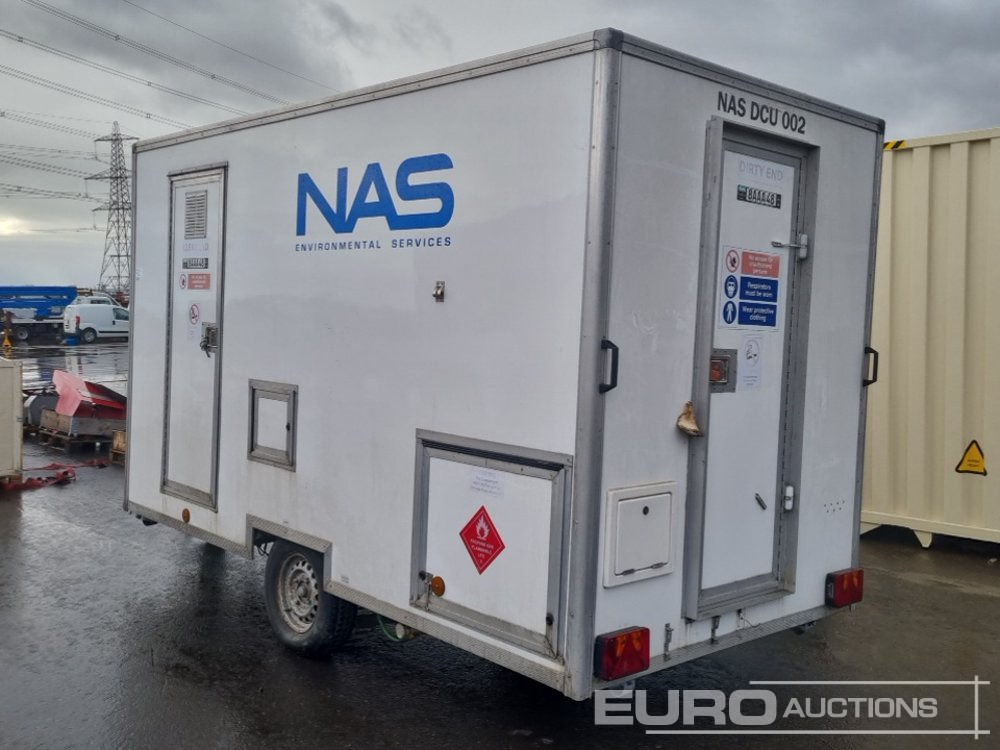 Thermac Single Axle Decontamination Unit, Self Contained, Gas Honda Generator Working Boiler - مقطورة لنقل المعدات: صور 3 Thermac Single Axle Decontamination Unit, Self Contained, Gas Honda Generator Working Boiler - مقطورة لنقل المعدات: صور 3
