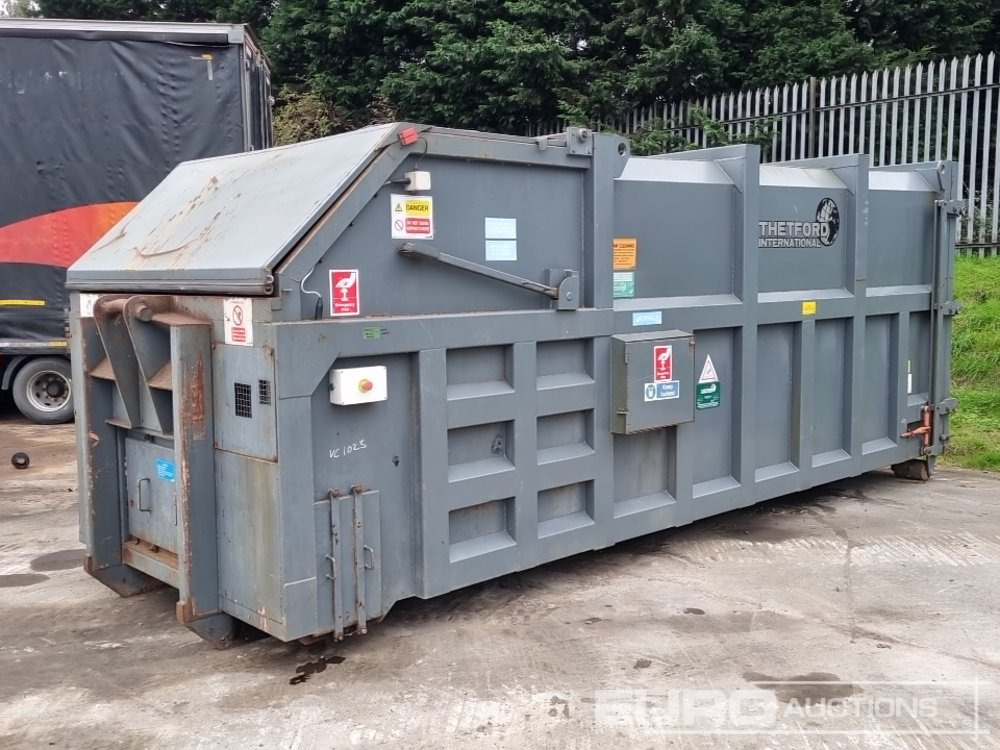 Thetford International RORO Waste Compactor to suit Hook Loader Lorry - شاحنة قمامة - جسم السيارة: صور 1 Thetford International RORO Waste Compactor to suit Hook Loader Lorry - شاحنة قمامة - جسم السيارة: صور 1