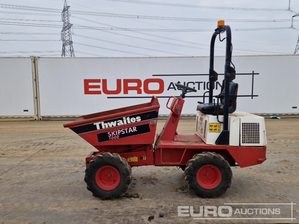 Thwaites 1 Ton Hi Tip Dumper, Roll Bar - شاحنة قلابة صغيرة: صور 2 Thwaites 1 Ton Hi Tip Dumper, Roll Bar - شاحنة قلابة صغيرة: صور 2