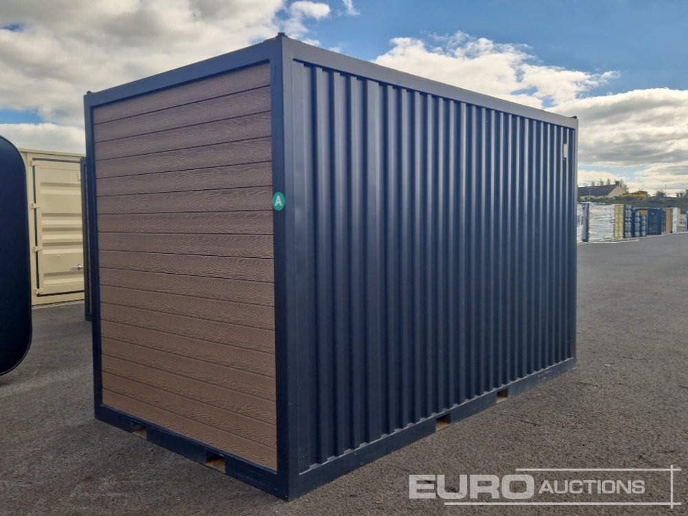Unused 13' Office, 240v Electrics, Wooden Floor, Wall Pannelling, Exterior Composite Panelling - حاوية شحن: صور 3 Unused 13' Office, 240v Electrics, Wooden Floor, Wall Pannelling, Exterior Composite Panelling - حاوية شحن: صور 3