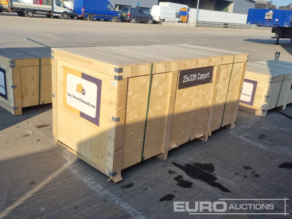 Unused 2025 33' x 25' Metal Shed (Cannot Be Reconsigned) - البيت الحاوية: صور 2 Unused 2025 33' x 25' Metal Shed (Cannot Be Reconsigned) - البيت الحاوية: صور 2