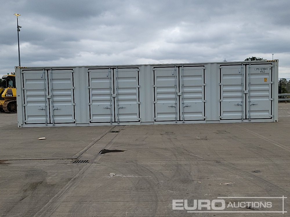 Unused 2025 40' x 8' High Cube Container, 4 Side Doors, 1 End Door (Cannot Be Reconsigned) - حاوية شحن: صور 2 Unused 2025 40' x 8' High Cube Container, 4 Side Doors, 1 End Door (Cannot Be Reconsigned) - حاوية شحن: صور 2