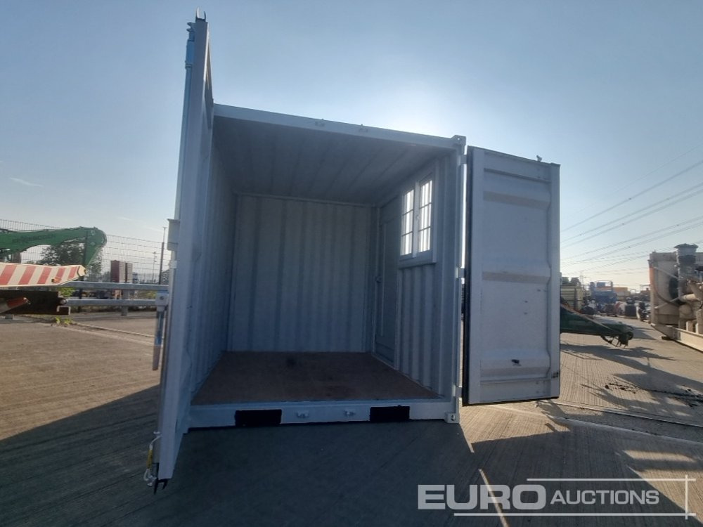 Unused 2025 8' x 7' Container, 1 Door, 1 Window, 1 End Door (Cannot Be Reconsigned) - حاوية شحن: صور 1 Unused 2025 8' x 7' Container, 1 Door, 1 Window, 1 End Door (Cannot Be Reconsigned) - حاوية شحن: صور 1