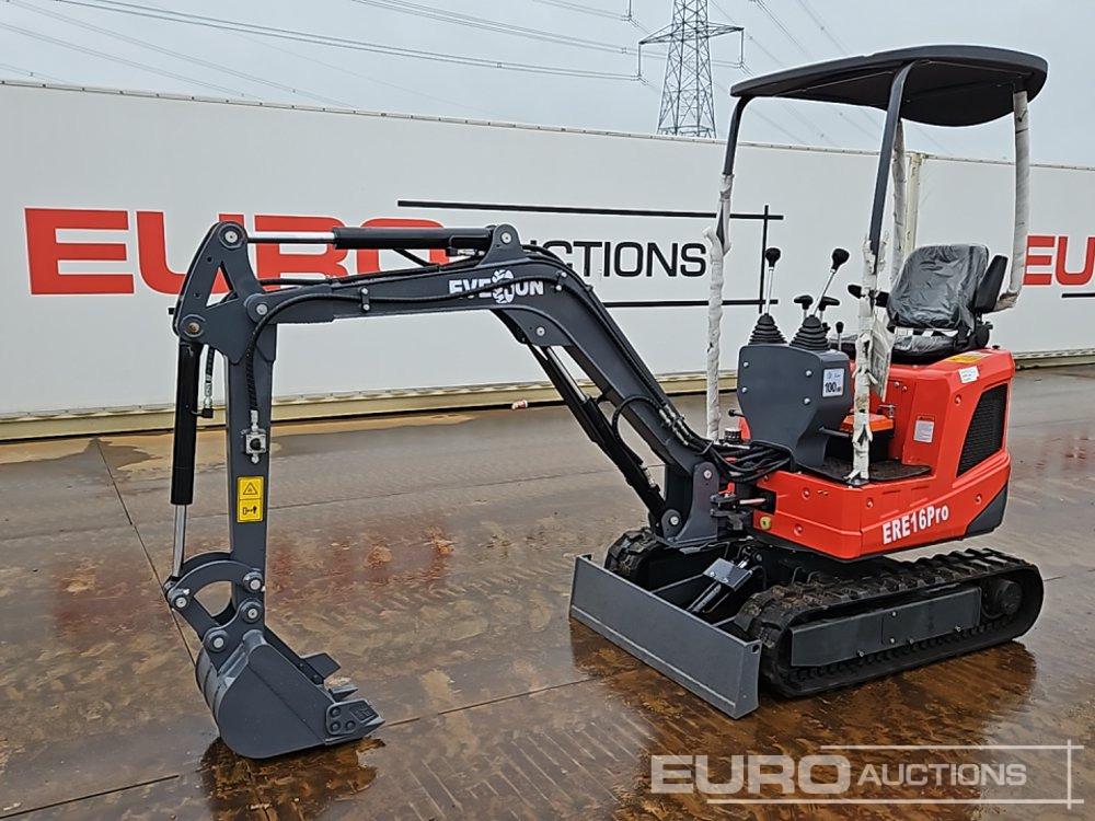 Unused 2025 Everun ERE16PRO - حفارة مصغرة: صور 1 Unused 2025 Everun ERE16PRO - حفارة مصغرة: صور 1