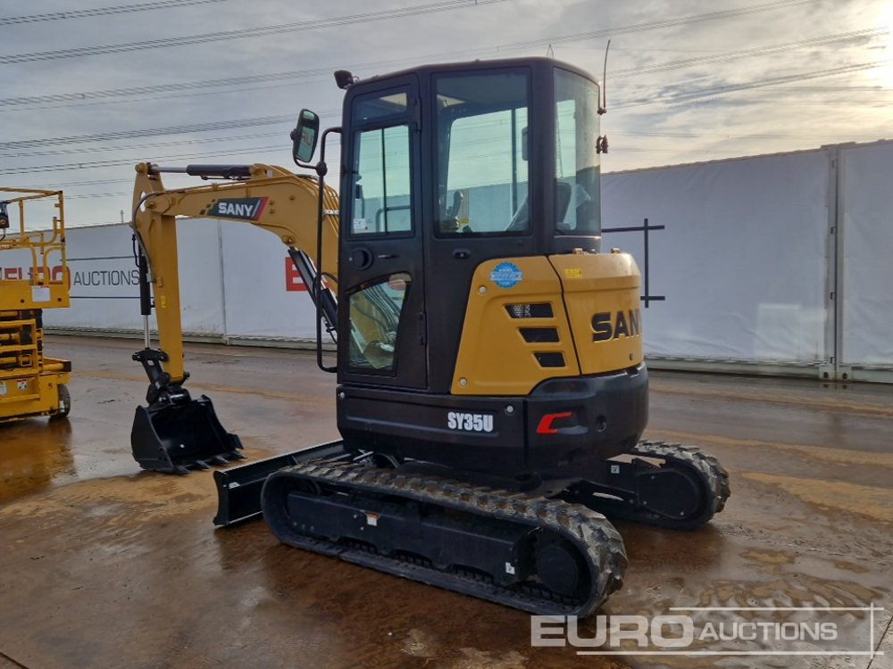 Unused 2025 Sany SY35U - حفارة مصغرة: صور 3 Unused 2025 Sany SY35U - حفارة مصغرة: صور 3