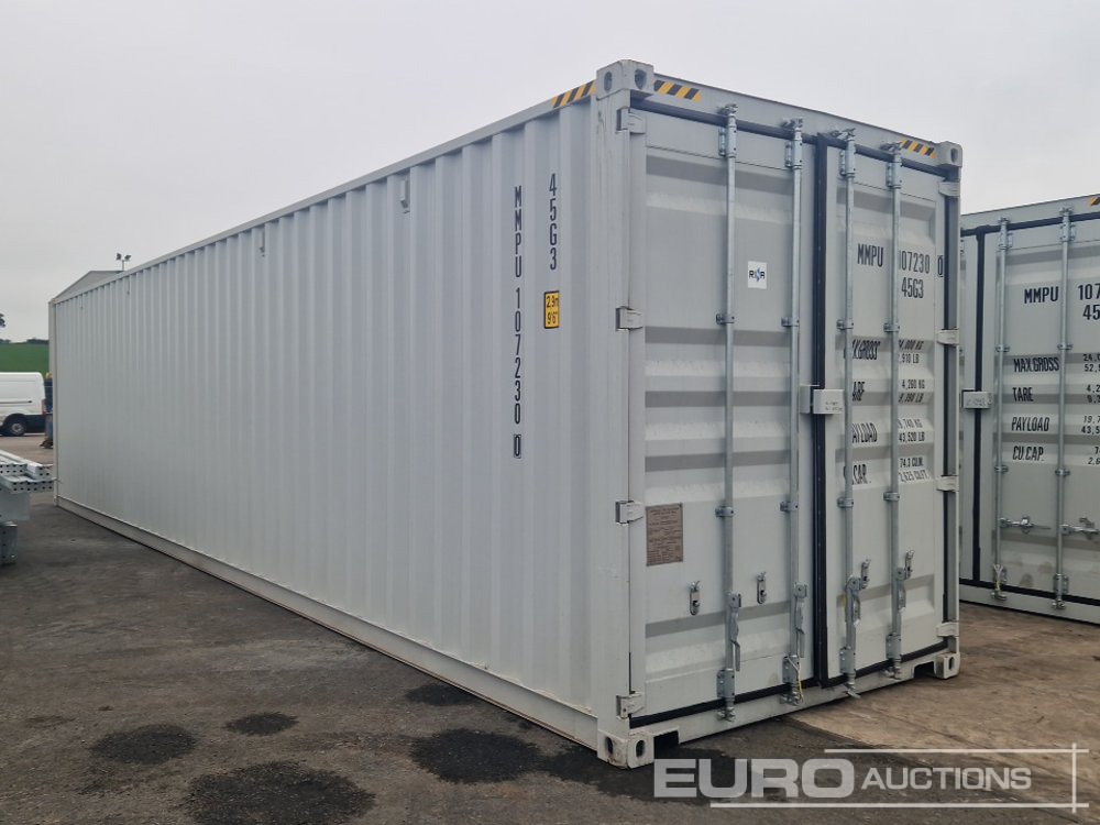 Unused 40' Container, 4 Side Double Doors (Cannot Be Reconsigned) - حاوية شحن: صور 2 Unused 40' Container, 4 Side Double Doors (Cannot Be Reconsigned) - حاوية شحن: صور 2