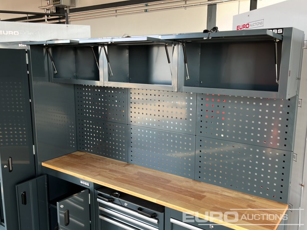 معدات البناء Unused Boss 2.6m 9 Drawer, 5 Cabinet Tool Station: صور 7