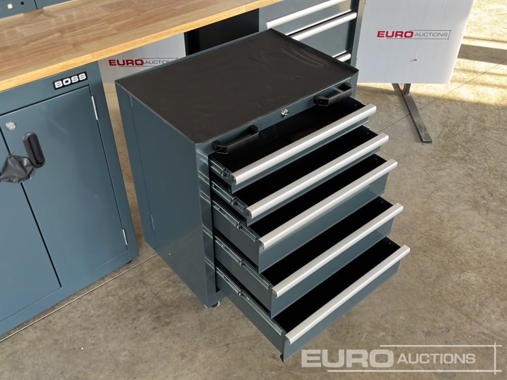 معدات الورش Unused Boss 2.6m 9 Drawer, 5 Cabinet Tool Station: صور 24