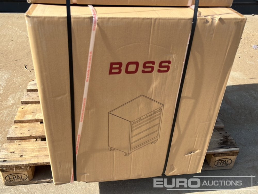 معدات البناء Unused Boss 2.6m 9 Drawer, 5 Cabinet Tool Station: صور 22