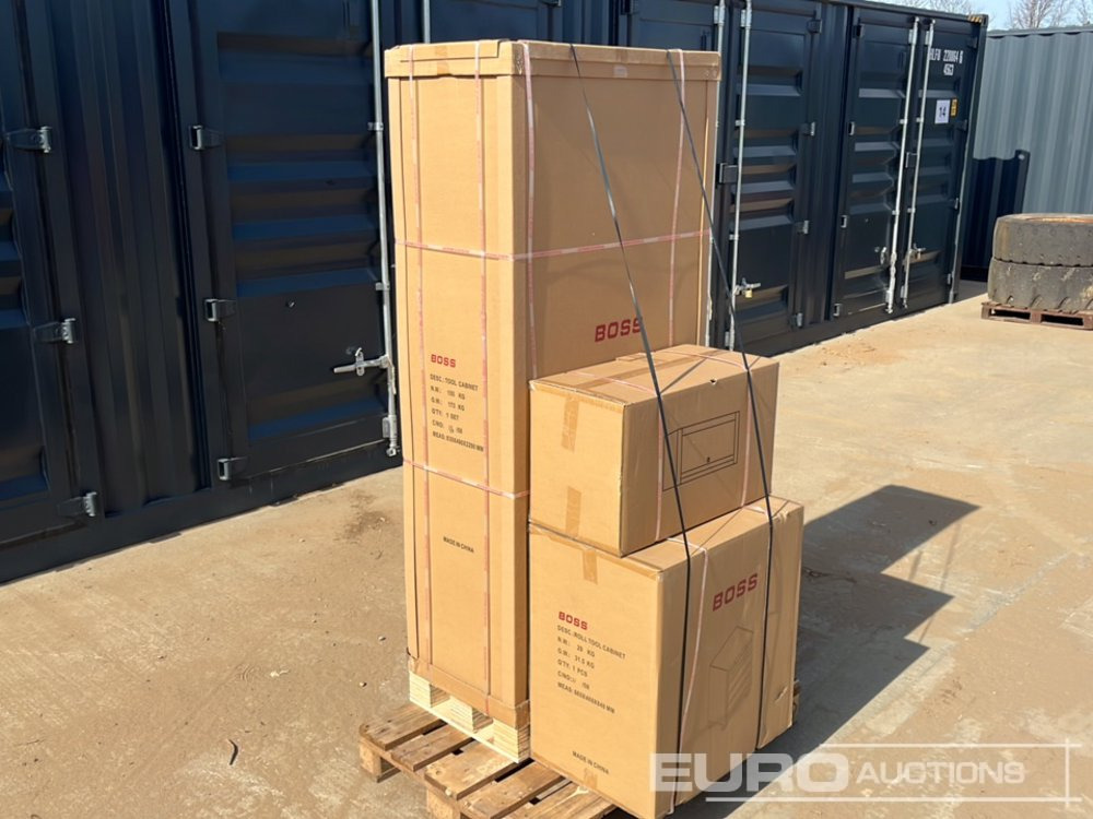 معدات الورش Unused Boss 2.6m 9 Drawer, 5 Cabinet Tool Station: صور 50