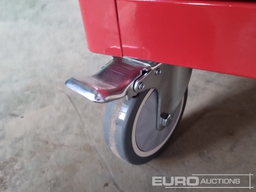 معدات الورش Unused Boss Wheeled Tool Cart with 258pc Tools (Red): صور 12