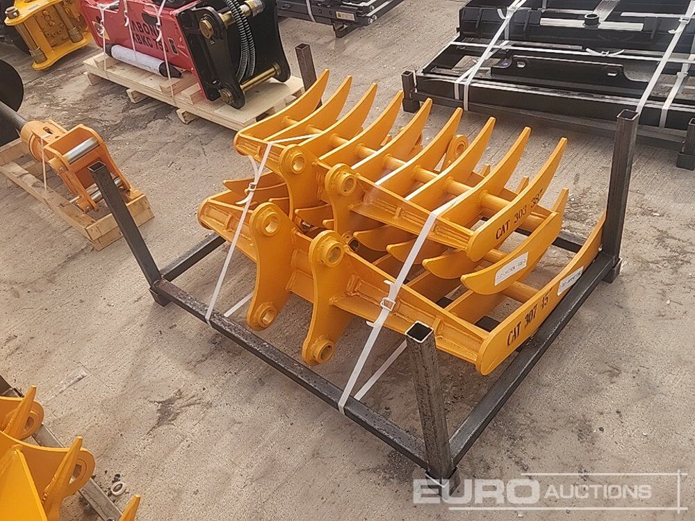 Unused GIYI 45" CAT 307 Dense-Teeth Rake, 38" Rake, 38" Rake (3 of) - ملحقات - حفارة: صور 3 Unused GIYI 45" CAT 307 Dense-Teeth Rake, 38" Rake, 38" Rake (3 of) - ملحقات - حفارة: صور 3