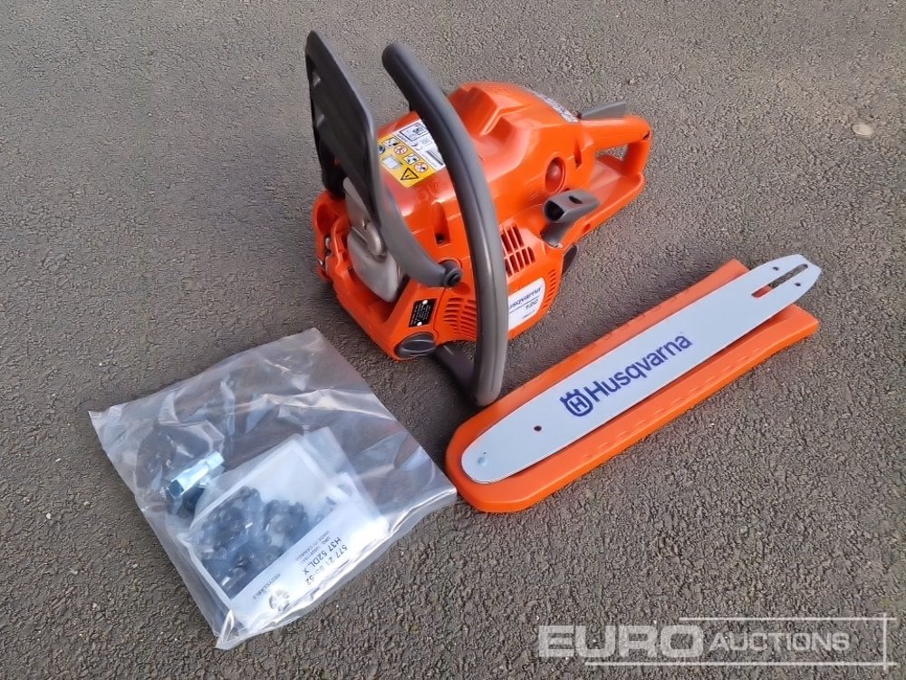 Unused Husqvarna 120 Mark II 14" Petrol Chain Saw - معدات الورش: صور 1 Unused Husqvarna 120 Mark II 14" Petrol Chain Saw - معدات الورش: صور 1