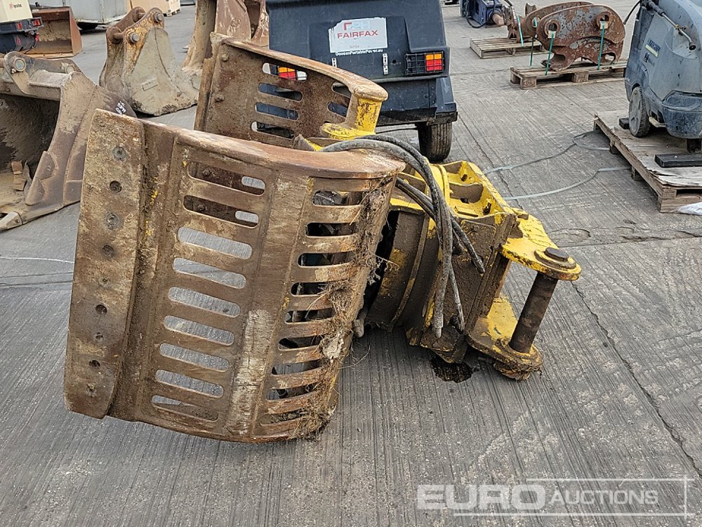 VTN Hydraulic Rotating Selector Grab 80mm Pin to suit 20 Ton Excavator - ملحقات - حفارة: صور 2 VTN Hydraulic Rotating Selector Grab 80mm Pin to suit 20 Ton Excavator - ملحقات - حفارة: صور 2