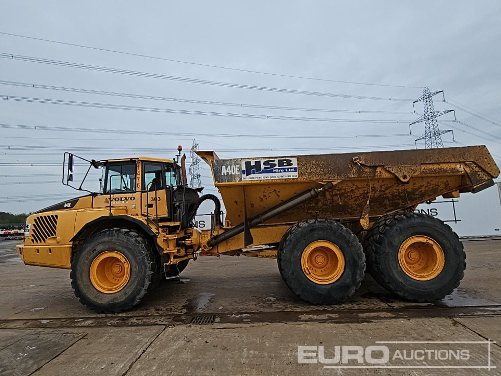 Volvo A40E - شاحنة مفصلية: صور 2 Volvo A40E - شاحنة مفصلية: صور 2