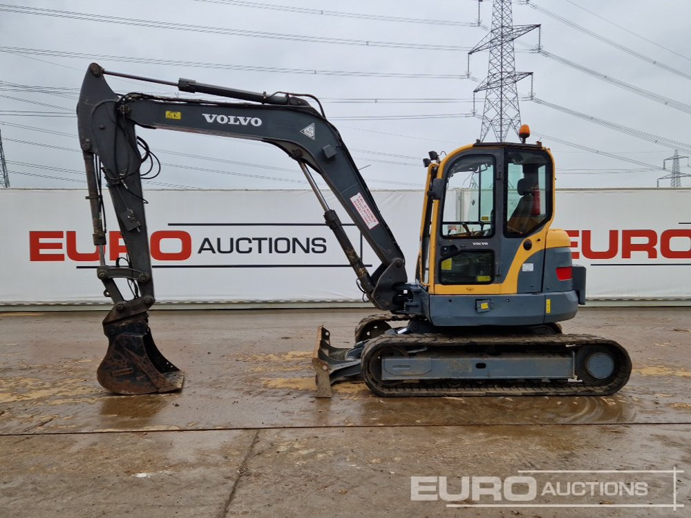 Volvo ECR88 - حفارة مصغرة: صور 2 Volvo ECR88 - حفارة مصغرة: صور 2
