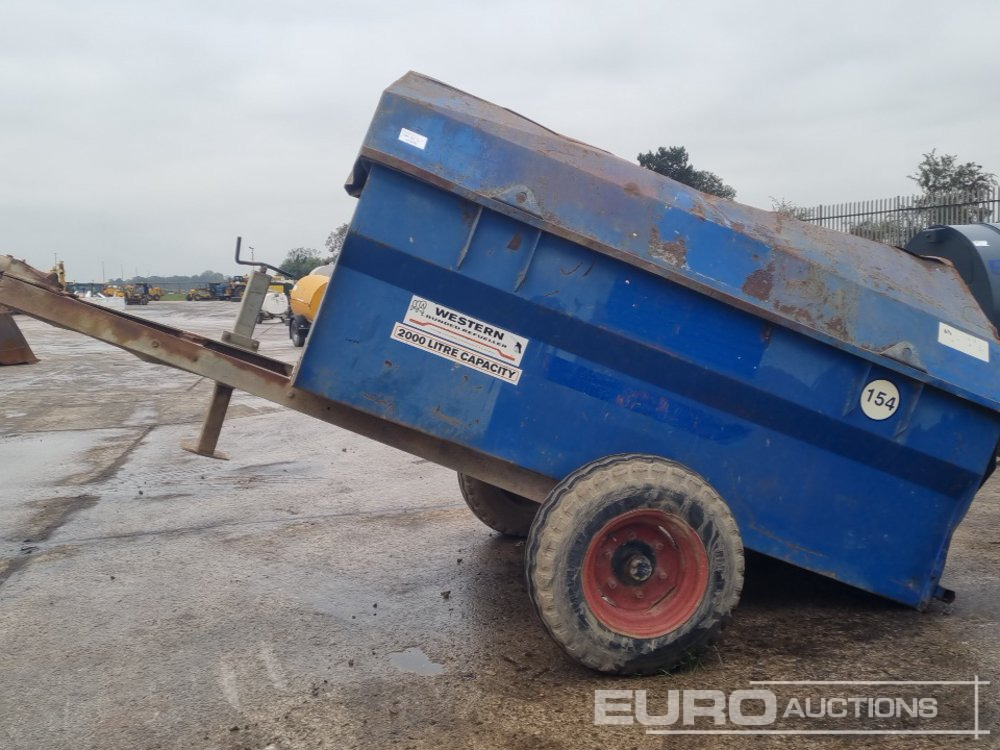 Western 2000 Litre Single Axle Bunded Fuel Bowser, Manul Pump - خزان تخزين: صور 5 Western 2000 Litre Single Axle Bunded Fuel Bowser, Manul Pump - خزان تخزين: صور 5