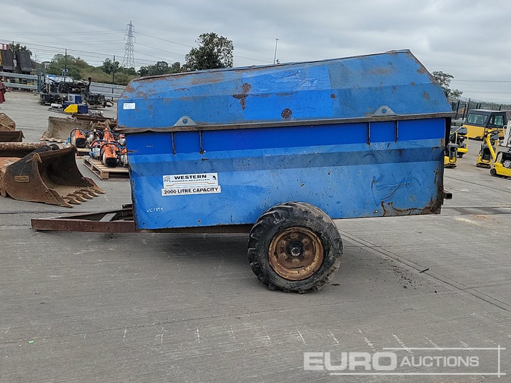 Western 2000 Litre Single Axle Bunded Fuel Bowser - خزان تخزين: صور 2 Western 2000 Litre Single Axle Bunded Fuel Bowser - خزان تخزين: صور 2