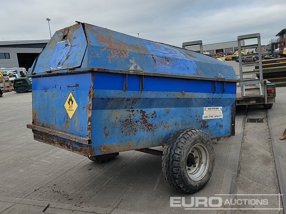Western 2000 Litre Single Axle Bunded Fuel Bowser - خزان تخزين: صور 5 Western 2000 Litre Single Axle Bunded Fuel Bowser - خزان تخزين: صور 5