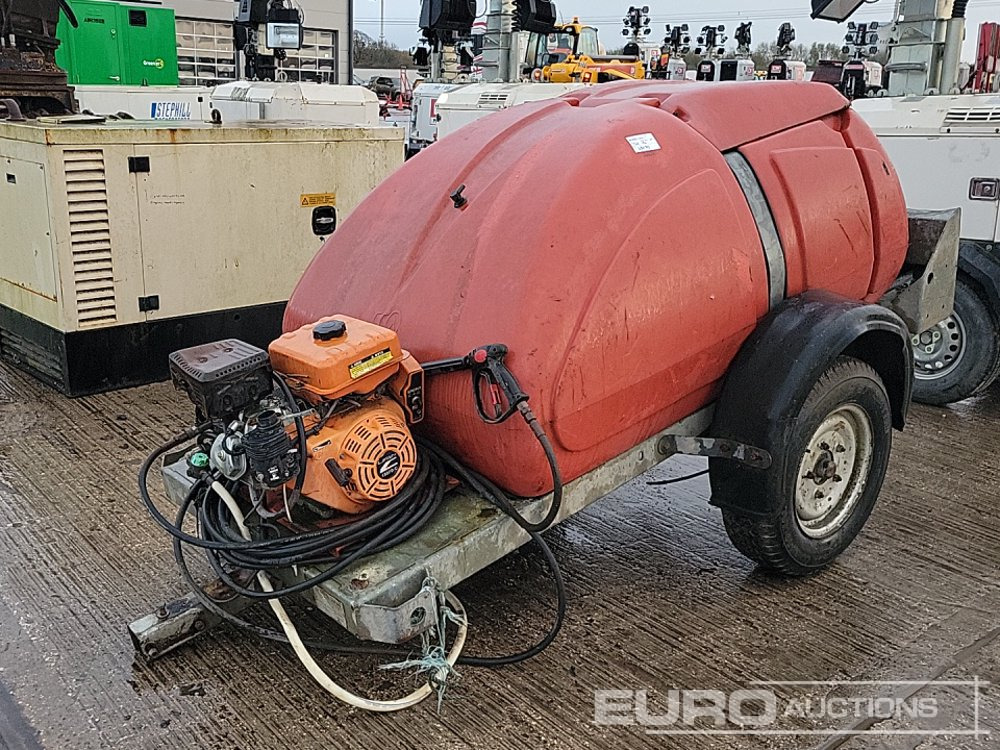 Western Trailers Single Axle Plastic Water Bowser, Lifan Pressure Washer - ماكينة غسيل ضغط عالي: صور 1 Western Trailers Single Axle Plastic Water Bowser, Lifan Pressure Washer - ماكينة غسيل ضغط عالي: صور 1