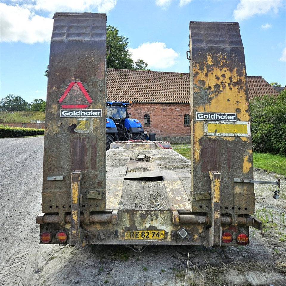 Goldhofer TU4-2x2-32/80 - عربة مسطحة منخفضة مقطورة: صور 4 Goldhofer TU4-2x2-32/80 - عربة مسطحة منخفضة مقطورة: صور 4