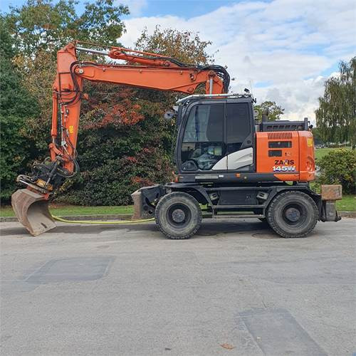 Hitachi ZX145 WT-6 - حفارة على عجلات: صور 3 Hitachi ZX145 WT-6 - حفارة على عجلات: صور 3