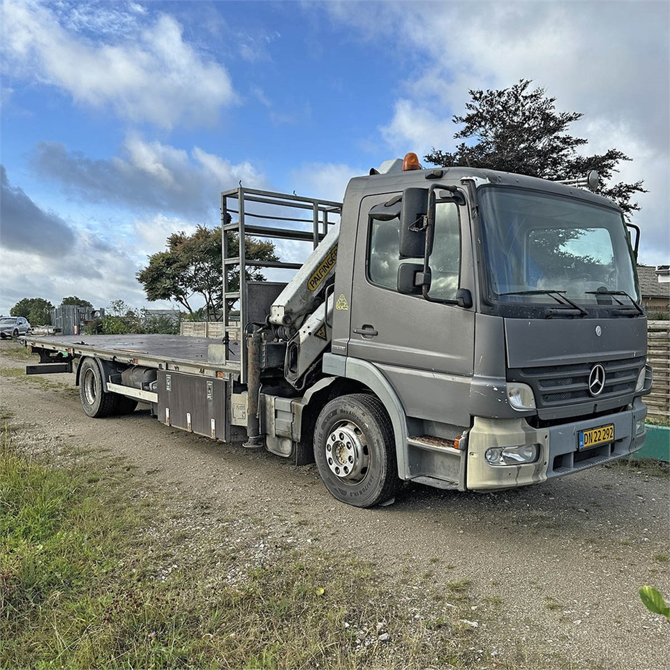 Mercedes Atego 1524 LL - شاحنات مسطحة, شاحنة كرين: صور 2 Mercedes Atego 1524 LL - شاحنات مسطحة, شاحنة كرين: صور 2