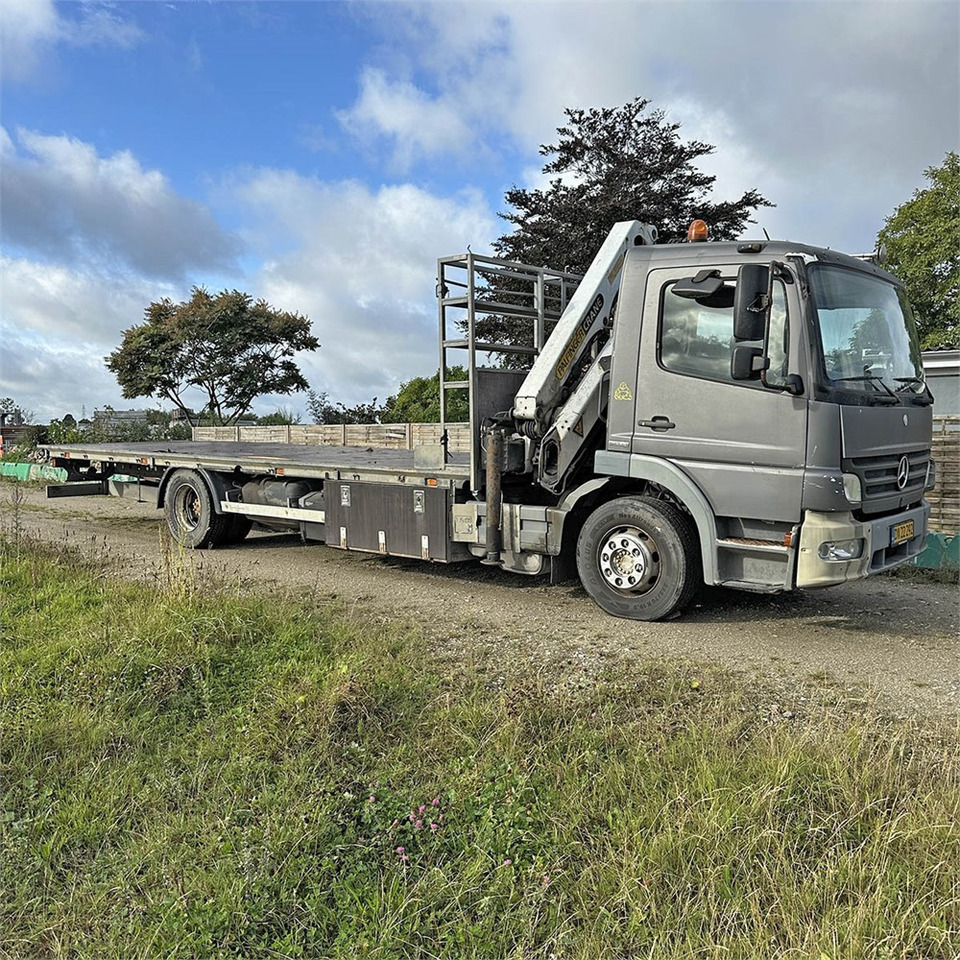 Mercedes Atego 1524 LL - شاحنات مسطحة, شاحنة كرين: صور 1 Mercedes Atego 1524 LL - شاحنات مسطحة, شاحنة كرين: صور 1