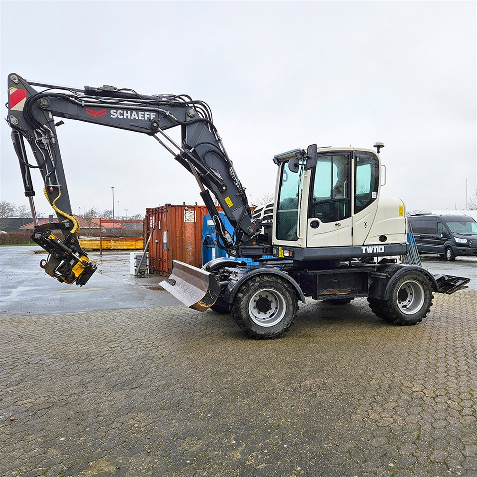 حفارة على عجلات Schaeff-Terex TW110: صور 12